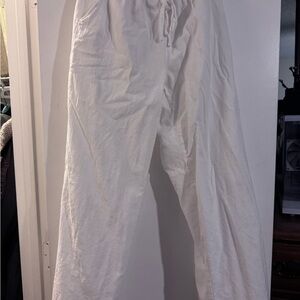 White casual Pants